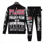 survetements ensemble jogging philipp plein noir 1978 plein logo